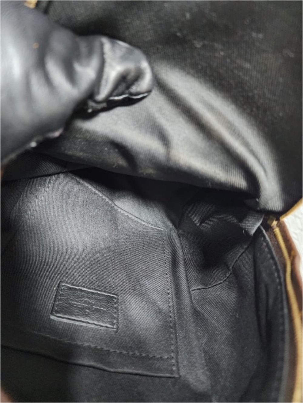 Authentic LOUIS VUITTON Monogram Palm Springs Mini Backpack Brown - Picture 11 of 16